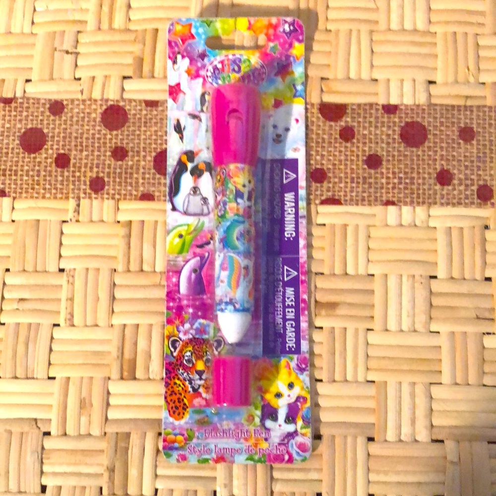 New rare Lisa Frank Flashlight Pen